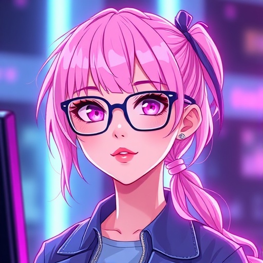 3D动漫用户 - 霓虹行者
